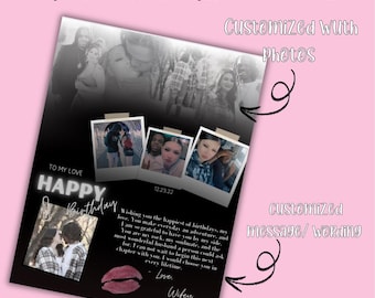 Custom Bday Poster