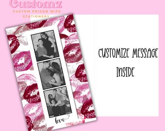 Custom Kisses card