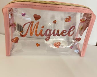Pink custom visit bags (no strap)