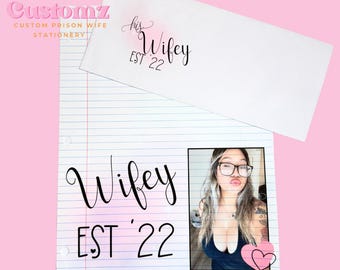 Wife Est.   (Stationery Set)