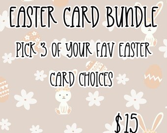 Easter Card Bundle