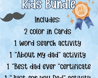 Fathers Day Small Kids Bundle
