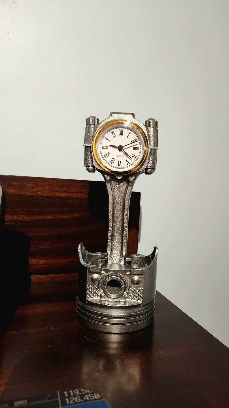Piston Clock Etsy