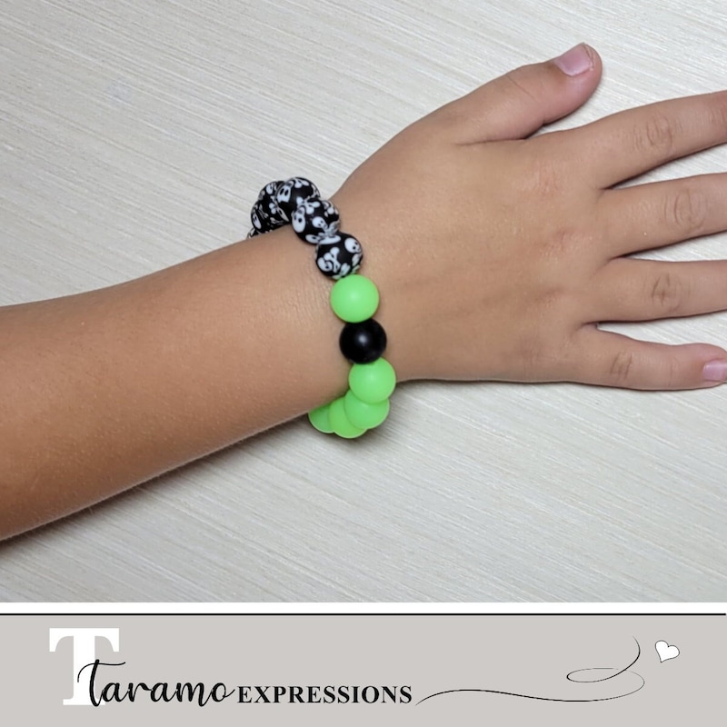 HENBRANDT Lot De 6 Bracelets D'Halloween à Pression Pour