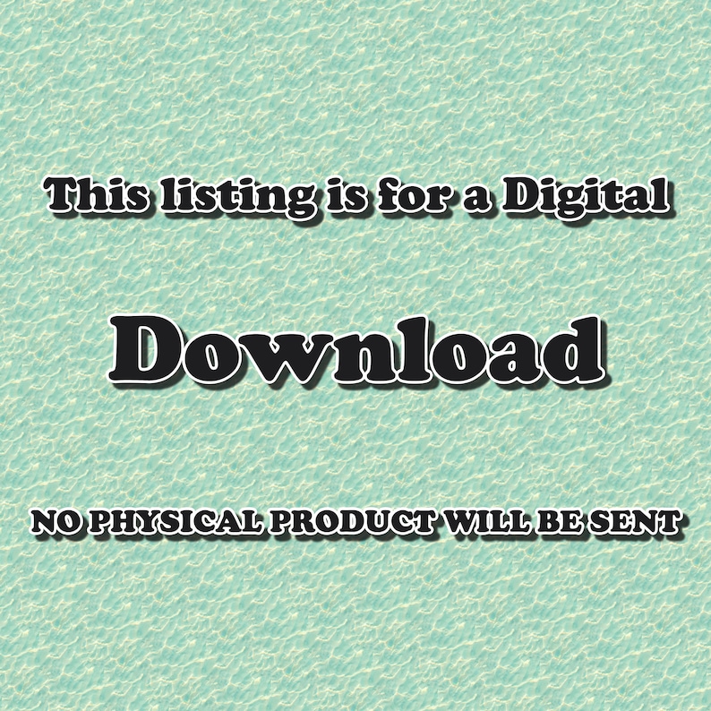 Może przedstawiać: Tekst na turkusowym tle, kt&oacute;ry brzmi: "To ogłoszenie dotyczy pobrania cyfrowego. NIE BĘDZIE WYSYŁANY ŻADEN PRODUKT FIZYCZNY."