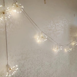 Starburst Fireworks String Lights, String Lights for Bedroom Decor, Party, Wedding, Window Decor, Mother&#39;s Day gift