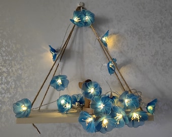 Cherry Blossom Fairy Lights: Handmade Sakura Flower String Lights