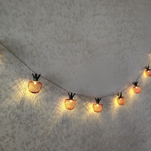 Apple String Lights, Metal Mesh Fairy String Lights , Romantic String Lights, Ideal for Weddings, Home，Room & Parties, Father's Day gift