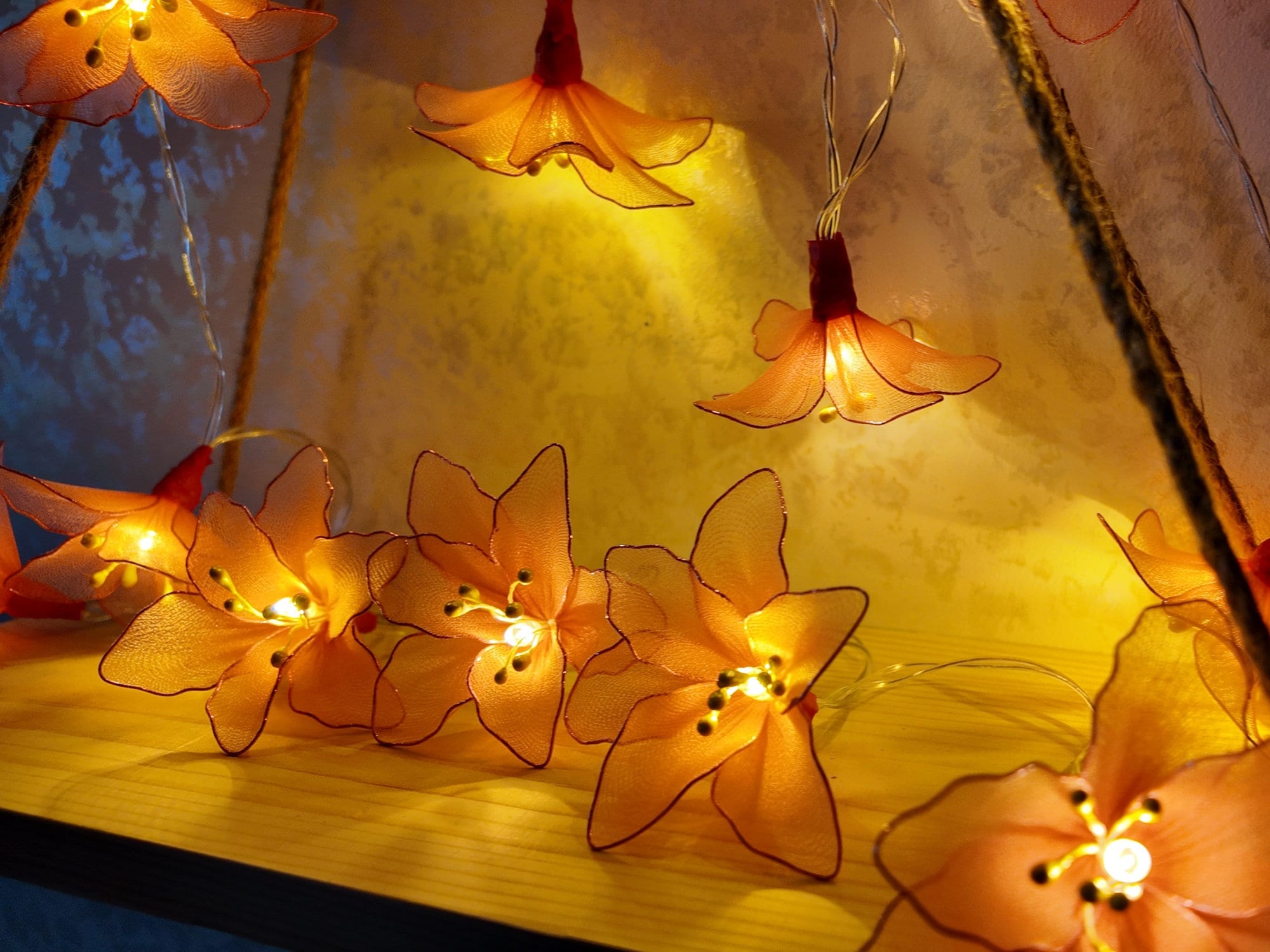 Vintage flower lamp - Etsy 日本
