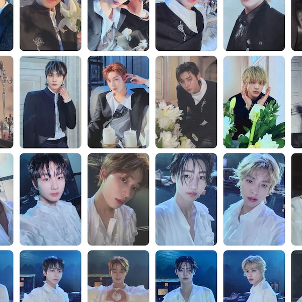 ENHYPEN - DARK BLOOD Premium Fanmade Photocards (Full ver 1,2, Half ver 1,2, New ver 1,2, Engene ver, Fate tour ver.)