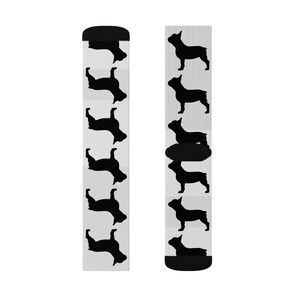 Frenchie Socks Playful Dog Pattern Socks, Fun Animal Socks, Pet Lover Gift, Socks for Dog Owners, Cute Casual Wear, Birthday Gift