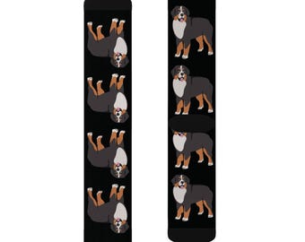 Bernease mountain Dog Lover's Socks, Fun Pet-Themed Apparel, Perfect Gift for Dog Owners, Cozy Hangout Socks, Unique Animal Gifts, Birthday