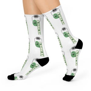 money toilet paper socks