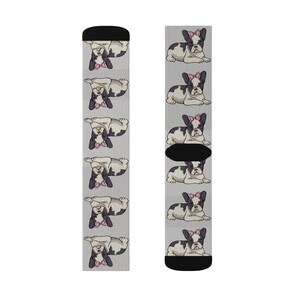 Frenchie Socks Cute Dog Socks | Pet Lover Gift, Cozy Everyday Wear, Funny Animal Socks, Fun Birthday Gift, Unique Dog Mom Socks