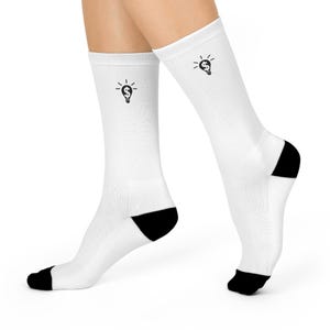 lightbulb money idea socks business socks