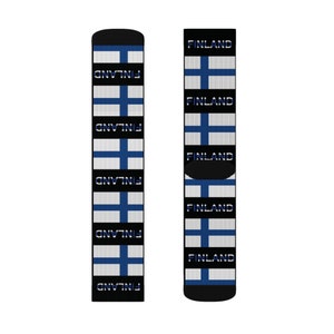 Finland Socks personalized gift country flag