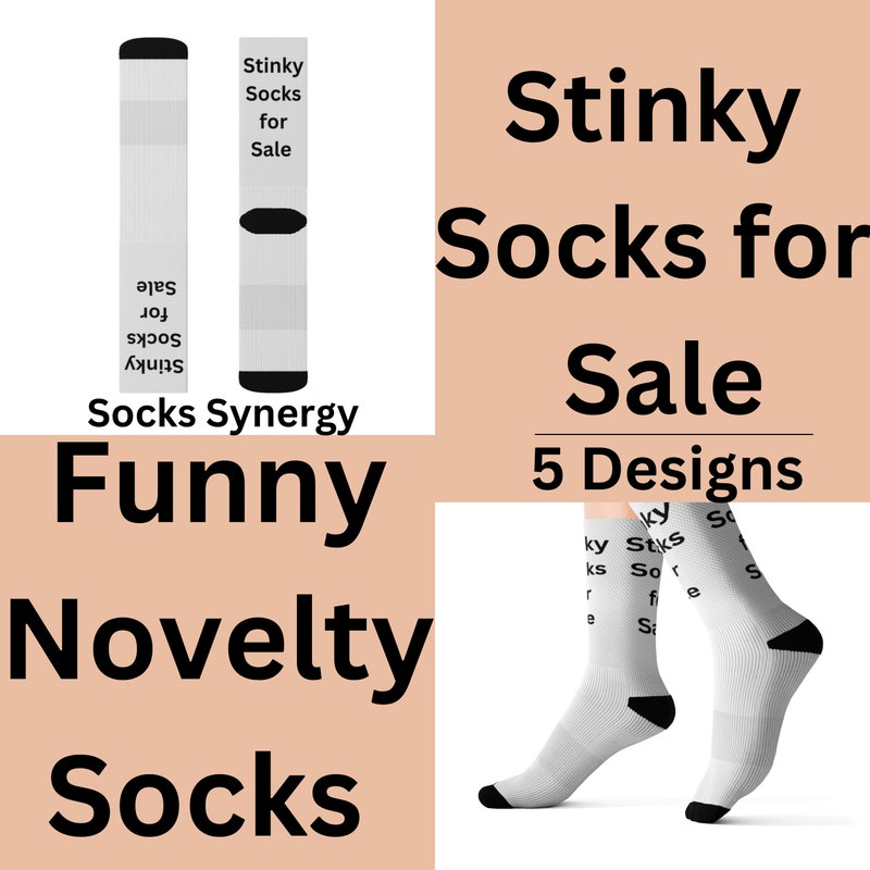 Womens Stinky Socks Etsy
