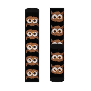Owl Socks personalized gift