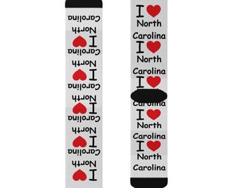 I love North Carolina Socks personalized gift