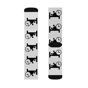 Sex socks Unique Clock Design Socks for Comfort and Style, Great Gift for Creatives, Perfect for Casual Wear, Birthday Gift, Trendy Apparel