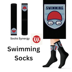 Swimming Socks Personalized Gift