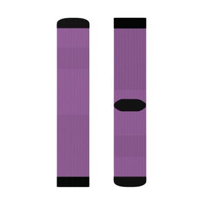 Purple socks black top Customizable Purple Socks, Trendy Footwear, Gifts for Her, Everyday Fashion, Unique Accessories