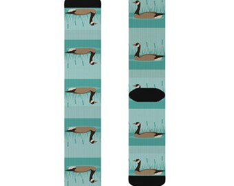 Candian Goose Socken personalisiertes Geschenk