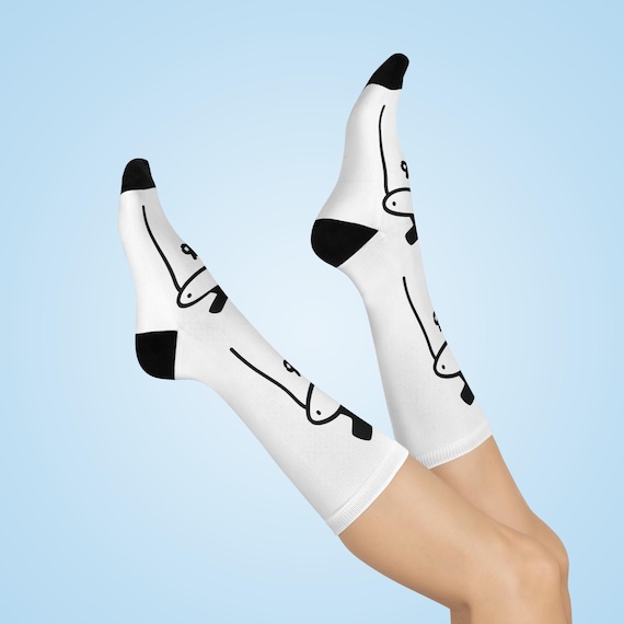 Funny Graduation Socks for Students, Novelty Crew Socks, Graduate Gift, Unique Dress Socks, Humorous Gift for Her