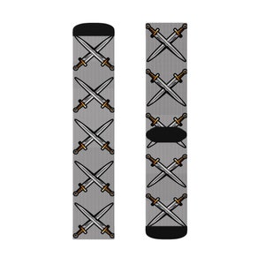 Swords Socks personalized gift