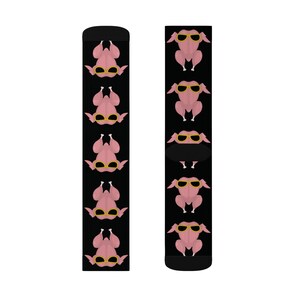 Thanksgiving Turkey Socks with Cool Sunglasses Design Stylish Gift for Any Occasion, Perfect for Parties, Festivals, Birthdays, Relaxation,