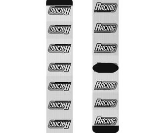 Racing Socks - Sporty & Stylish, Perfect for Race Lovers, Athletes, Gift for Racers, Unique Accessories, Cool Statement Socks
