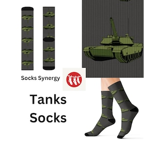 Tank Socken personalisierte Geschenk