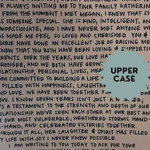 Handwritten Letter, Handwritten Love Letter, Wedding Letter ...