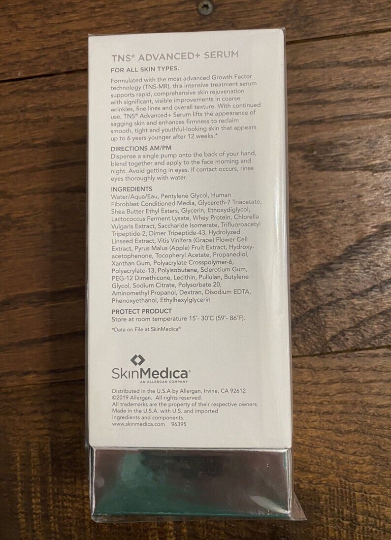 Skinmedica TNS Advanced Serum 1 Oz Expiration Date of 10/2025 Etsy