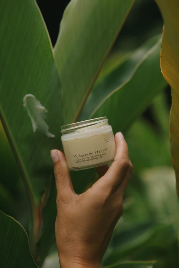 Eczema Relief Cream: Tallow, Bee Propolis & Emu Oil for Sensitive Skin