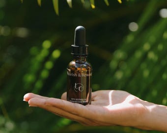Nourish & Rewind Facial Oil - Frankincense Resin Infused for Rejuvenated, Youthful Skin