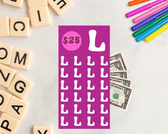 ALPHABET SAVINGS CHALLENGE, Alphabet Challenge Letter L, letter challenge, low budget challenge, fun challenge