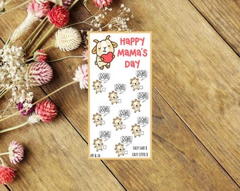 MINI SAVINGS CHALLENGE, Happy Mama's Day Mini Savings Challenge, Mother's Day challenge, goat challenge, spring challenge, goat, mom