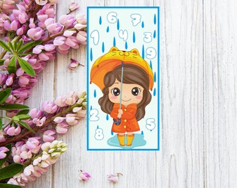 MINI SAVINGS CHALLENGE, Rainy Day Savings Challenge, rain challenge, spring challenge, fun challenge