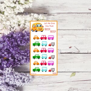 May include: A colorful printable game with a yellow car and the text "Let Me Give You That BEEP BEEP". The game features 18 different cars, trucks, and vans with dollar amounts on each. The game is designed for children to learn about money.