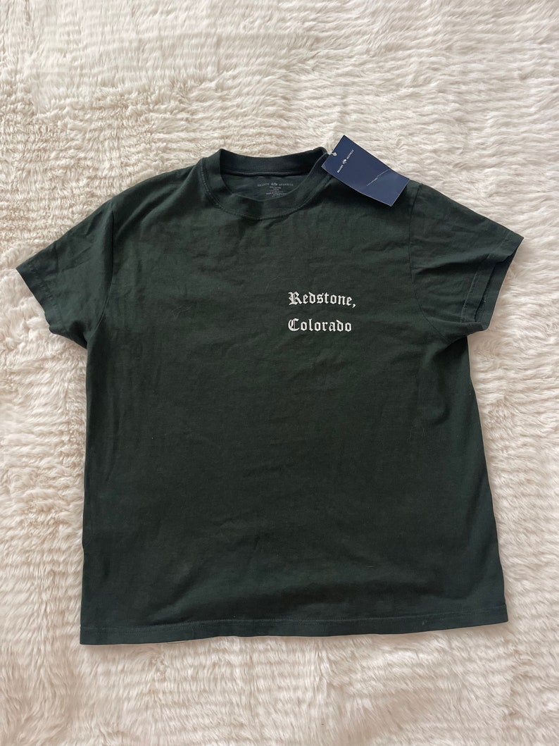 Brandy Melville Colorado Tee Etsy