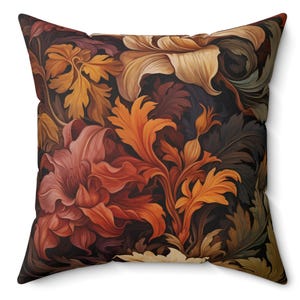 Herbst Blumen und Blätter Kissen, Herbst Kissen, Herbst Bäume Kissen, Herbst dekorative Kissenbezug, Herbst Dekor Kissen, Herbst Akzent Kissen