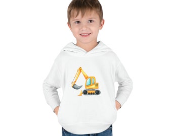 kids hoodies for toddlers bday shirt digger kids Christmas gifts Hoodie birthday gift Kids comfy boys girls winter gift construction design