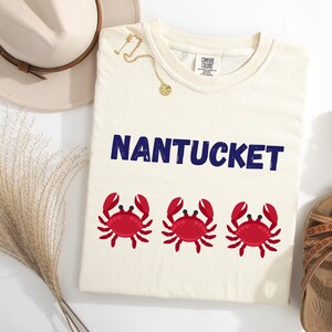 Comfort Colors Tshirt, Seafood Lover Crewneck, Summer Cape Cod Shirt, Foodie Gift, fisherman aesthetic, crab tshirt, beach shirt
