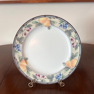 Mikasa - Garden Harvest - 12” Chop Plate (Round Platter) - Large Serving Platter - vintage dinnerware