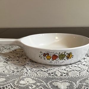 Corning Ware - 6&quot; Menuette Pan/Skillet (no lid) Spice of Life (Centura) -  P-83-B - vintage cookware - farmhouse - vintage skillet