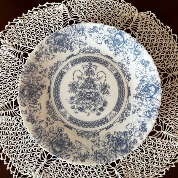 Scalloped Edge Dinner Plates Etsy