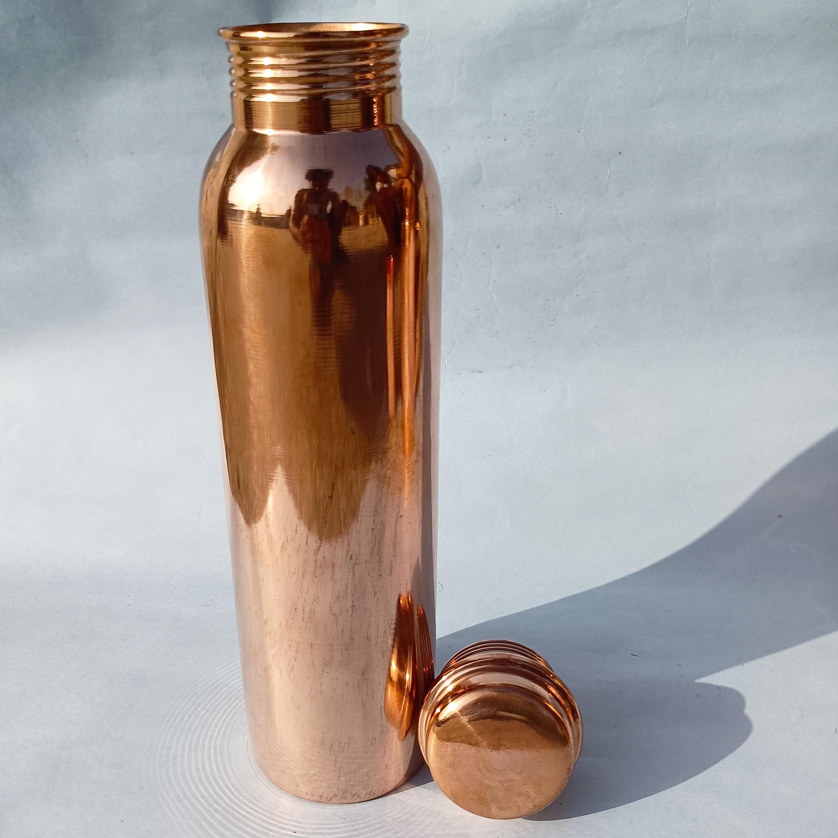Bouteille D'eau Ayurvédique En Cuivre 100 % Pur – Bouteille D