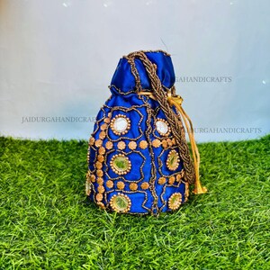 Handmade Women's Embroidered Clutch
