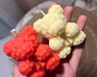 Vela para baby shower, vela de oso, recuerdo de baby shower, vela de osito de peluche, recuerdos de baby shower, recuerdos de bautizo, osito de peluche, vela, baby shower